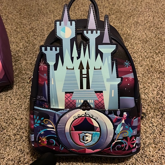 Loungefly Handbags - Loungefly Cinderella Castle Backpack